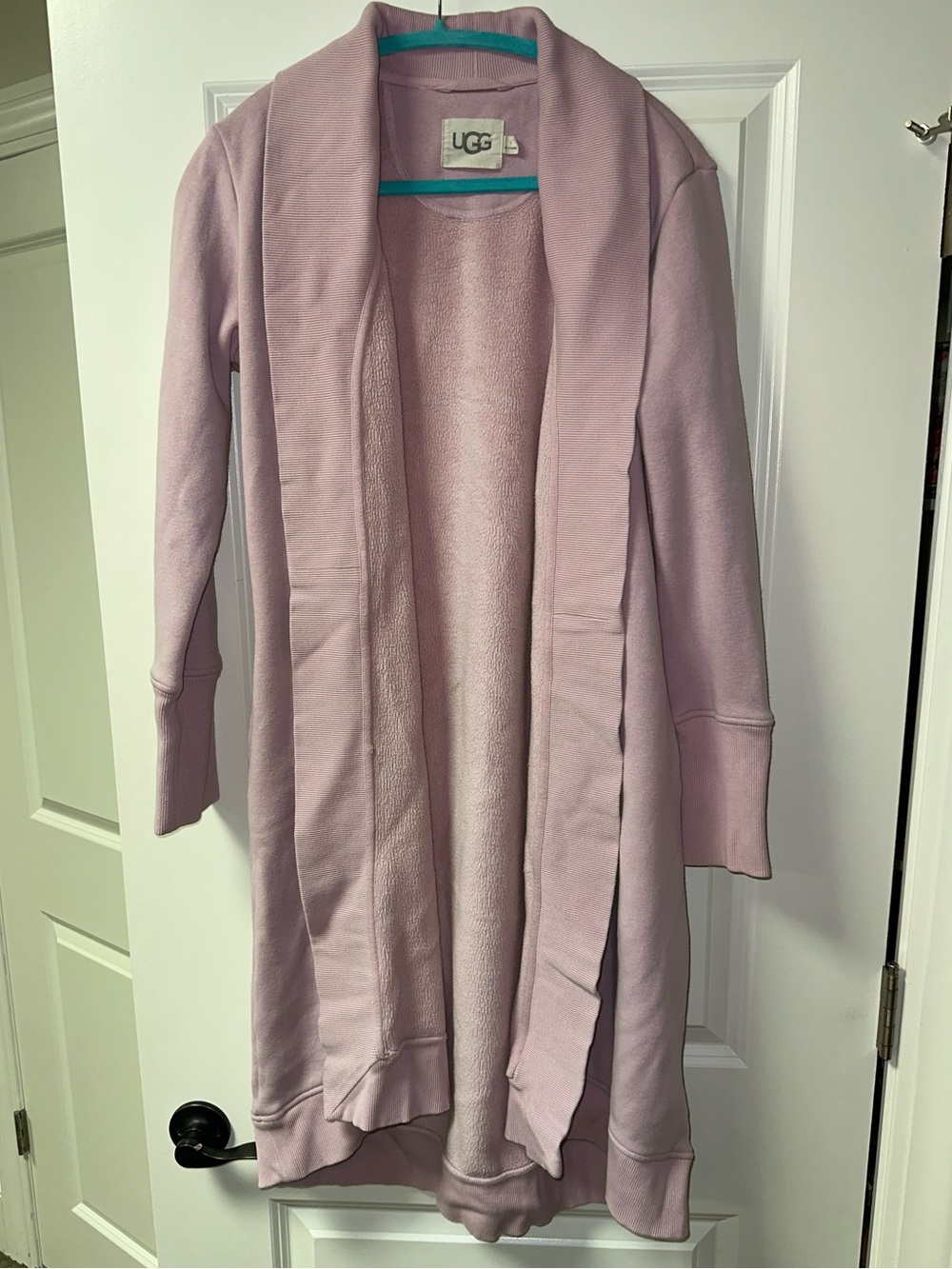 UGG Women's Dusty Bubblegum Pink Robe / Long Cardigan